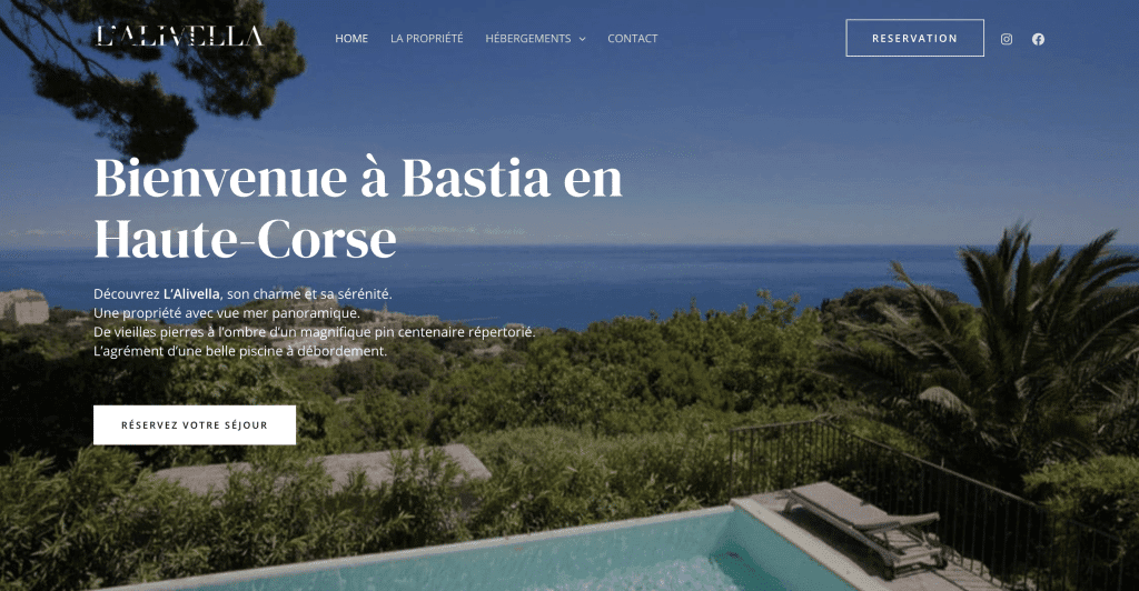 site vitrine lalivella location saisonniere